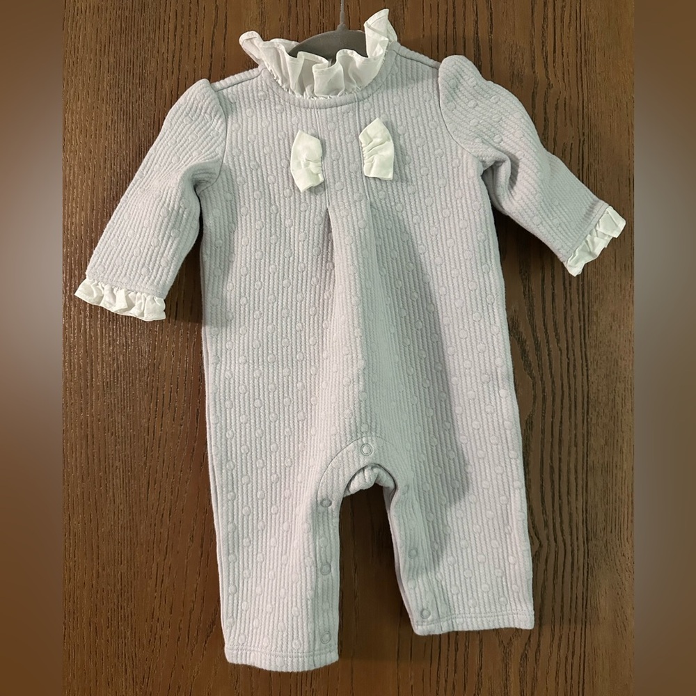 Janie and Jack Ruffle Neck One Piece